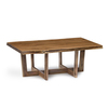 Alaterre Furniture Berkshire Natural Live Edge Wood Large Coffee Table, Weight: 75 AWBB1220S